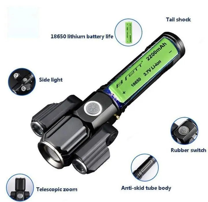 Head Magnetic Flashlight